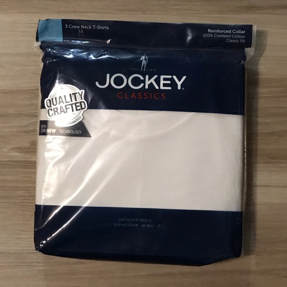 NWT Jockey | 3 Pack Men's Crew Neck T-Shirts - Picture 1 of 2